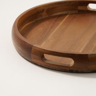 Dallaty acacia wood serving tray 36.5*4.8cm, brown
