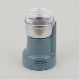 Alberto stainless steel coffee grinder 50g, 200W, light grey