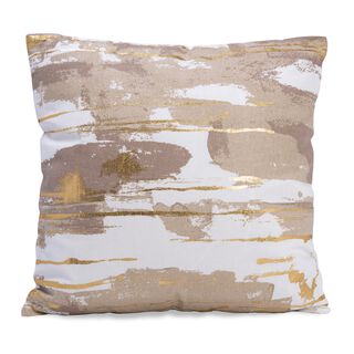 Cuhsion Cotton Print Gold Foiled Print 45X45 Cm