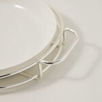 Round Plate With Stand Silver image number 2