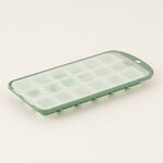 Alberto silicone ice tray with lid, light green, 18 cavities image number 0