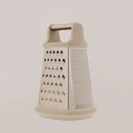 Pentola 4 sided stainless steel grater 8 inch with container, grey 13.5*10.6*21.2 cm image number 2