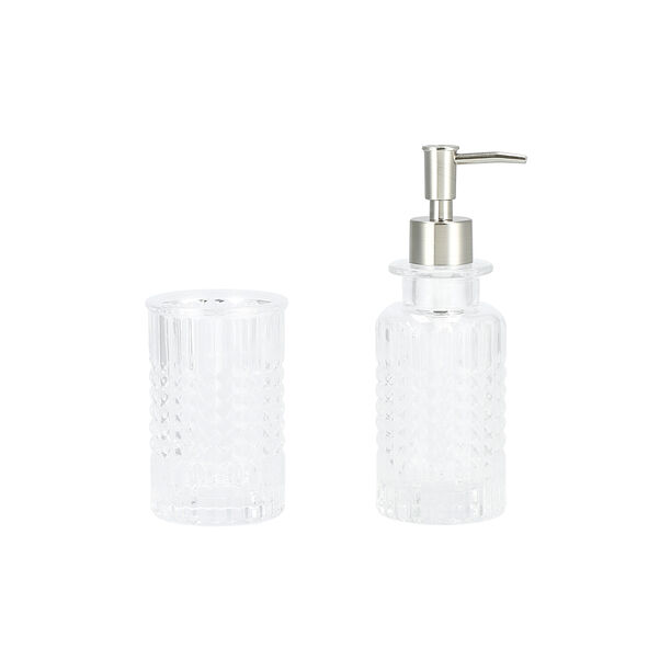 4 Pcs Crystal Bath Set image number 3