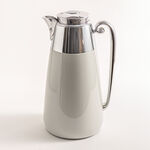 Dallaty set of 2 steel vacuum flask grey & gold 1L image number 3