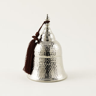 La Mesa Metal Serving Bowl For Hospitality, Silver, Small Size