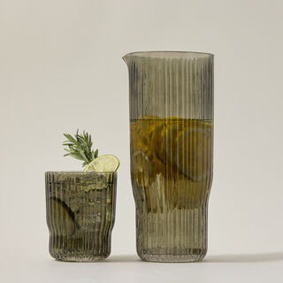Drink Set 5 Pcs Smoke Col Tumbler 290Ml