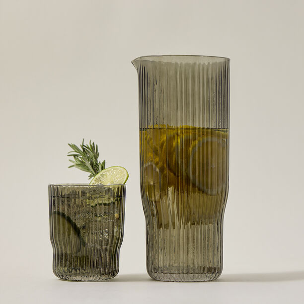Drink Set 5 Pcs Smoke Col Tumbler 290Ml image number 1
