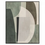 Homez wall art framed canvas wood, 80*100cm image number 0