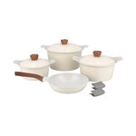 7 Pcs Cast Aluminum Cookware Set image number 0