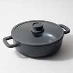 Berghoff aluminum two handle saute pan 28cm, black image number 0