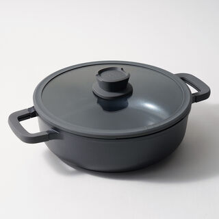 Berghoff aluminum two handle saute pan 28cm, black