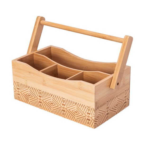 Bamboo Cutlery Holder image number 0