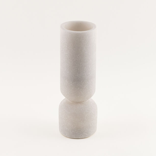 Homez resin huda vase 10.2*10.2*29.3cm, white image number 1