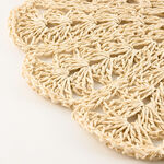 La Mesa Paper Placemat Floral Design 38Cm, Beige image number 1