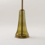 Homez marble side table 30*64cm, olive green image number 3