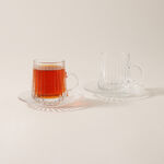 دلتي طقم أكواب شاي أكريليك image number 1