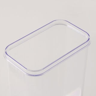 ألبرتو علبة تخزين بلاستيكية غطاء محكم الغلق 2.5 لتر