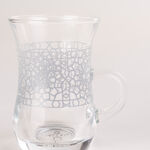 Zukhroof 28 Pieces Porcelain Tea And Coffee Set Othmani Gray Serve 6 image number 2
