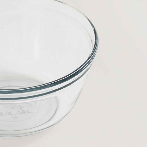 Anchor hocking clear glass mixing bowl 2.3ltr image number 2