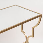 Side Table Set Of 3 Metal Gold image number 3