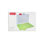 Alberto 4 Piece Cutting Boards With Blue Stand 30*20 cm image number 3