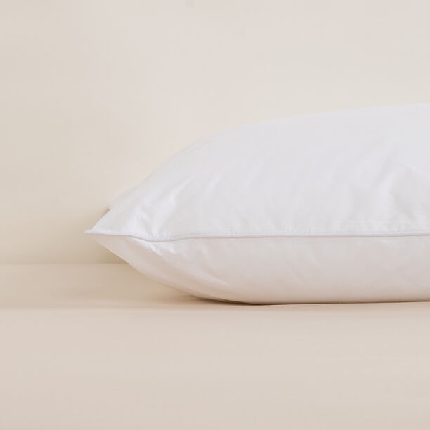 Boutique Blanche Cotton Rich Medium Support Hollowfibre King Pillow 50*90Cm image number 3