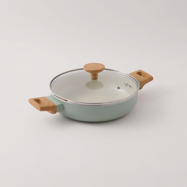 البرتو طقم قدور الومنيوم 9 قطع، أخضر image number 4