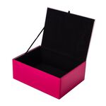 Jewelry Box Glass Pink Helya Design Large  image number 2