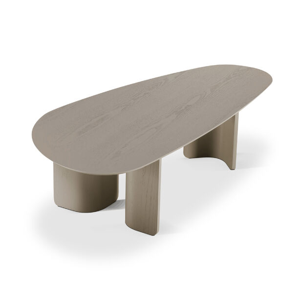 هومز موكا طاولة وسط، رمادي 130*60*35 سم image number 0