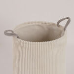 Cottage Polyester Laundry Hamper Corduroy 37*37*50 Cm image number 1