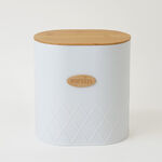 ألبرتو حافظات تخزين 5قطع معدنية، أبيض 34.5*22*25 سم image number 4