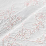 Boutique Blanche 3pcs queen cotton comfrter set 200*230cm, white image number 5