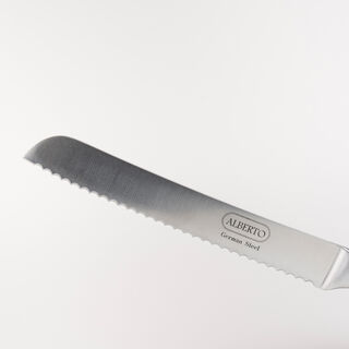 Alberto Stainless steel 1.4116 German Steel 8" Bread Knife
