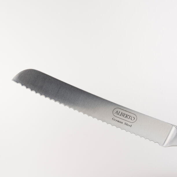 Alberto Stainless steel 1.4116 German Steel 8" Bread Knife image number 2