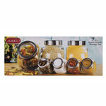 Alberto 7 Pieces Glass Jars Set  image number 1
