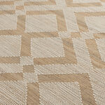 Cottage diamond jute wool rug 200*300 image number 1