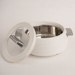 Alberto Food Warmer 3 Lt White Silver image number 3