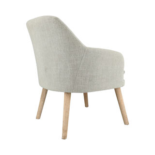 Arm Chair Light Gray