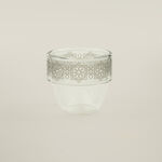Dallaty glass coffee cup set 6pcs image number 4