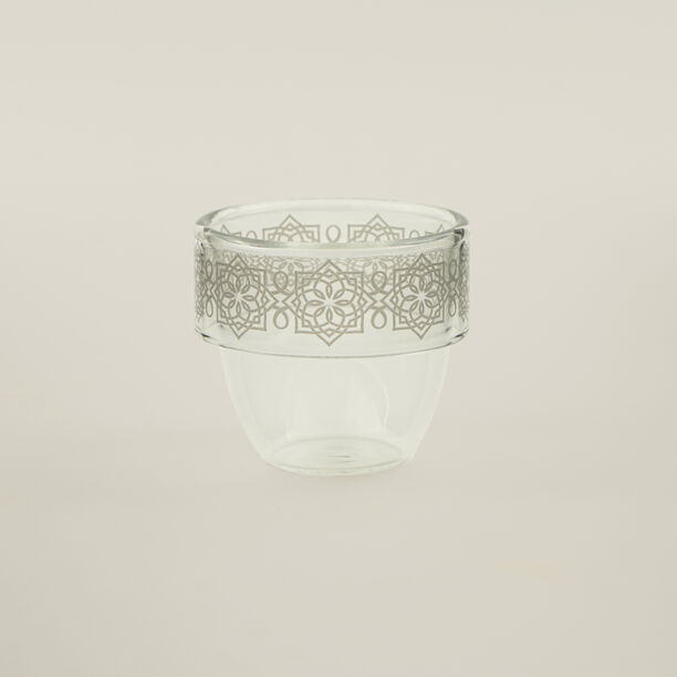 Dallaty glass coffee cup set 6pcs image number 4
