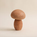 Homez wooden resin decorative mushroom 14.8*14.8*19.6 cm image number 0