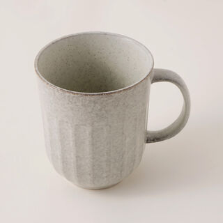 Dallaty Ceramic Mug In Grey