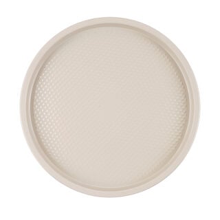 Alberto Beige Pizza Pan 35.2*35.2*2.5Cm