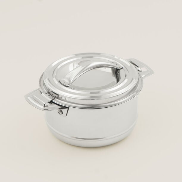 Maxima 3Pcs Stainless Steel Hotpot set image number 4