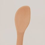 Pentola wood rounded spatula, silicone handle, green 30*6.8*1.5 cm image number 1