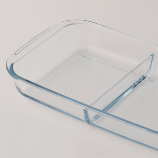 Alberto Borosilicate Glass Ectangular Baking Dish 2.2L