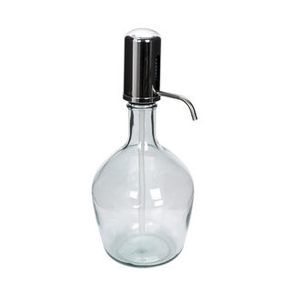 Alberto Glass Jug With Water Pump