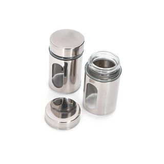 Alberto 2 Pieces Metal Salt And Pepper Set
