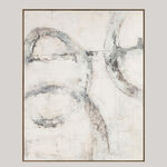 Homez wall art framed canvas wood, 120*150cm image number 0