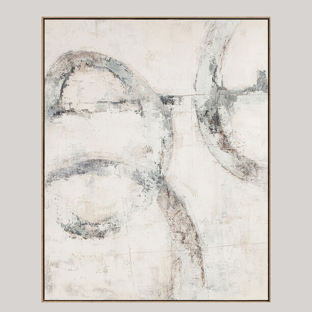 Homez wall art framed canvas wood, 120*150cm image number 0